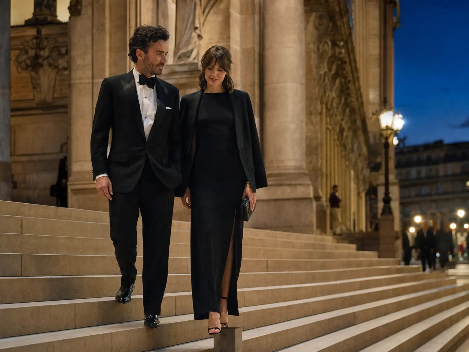 Tenues de soirée respectant le code black tie