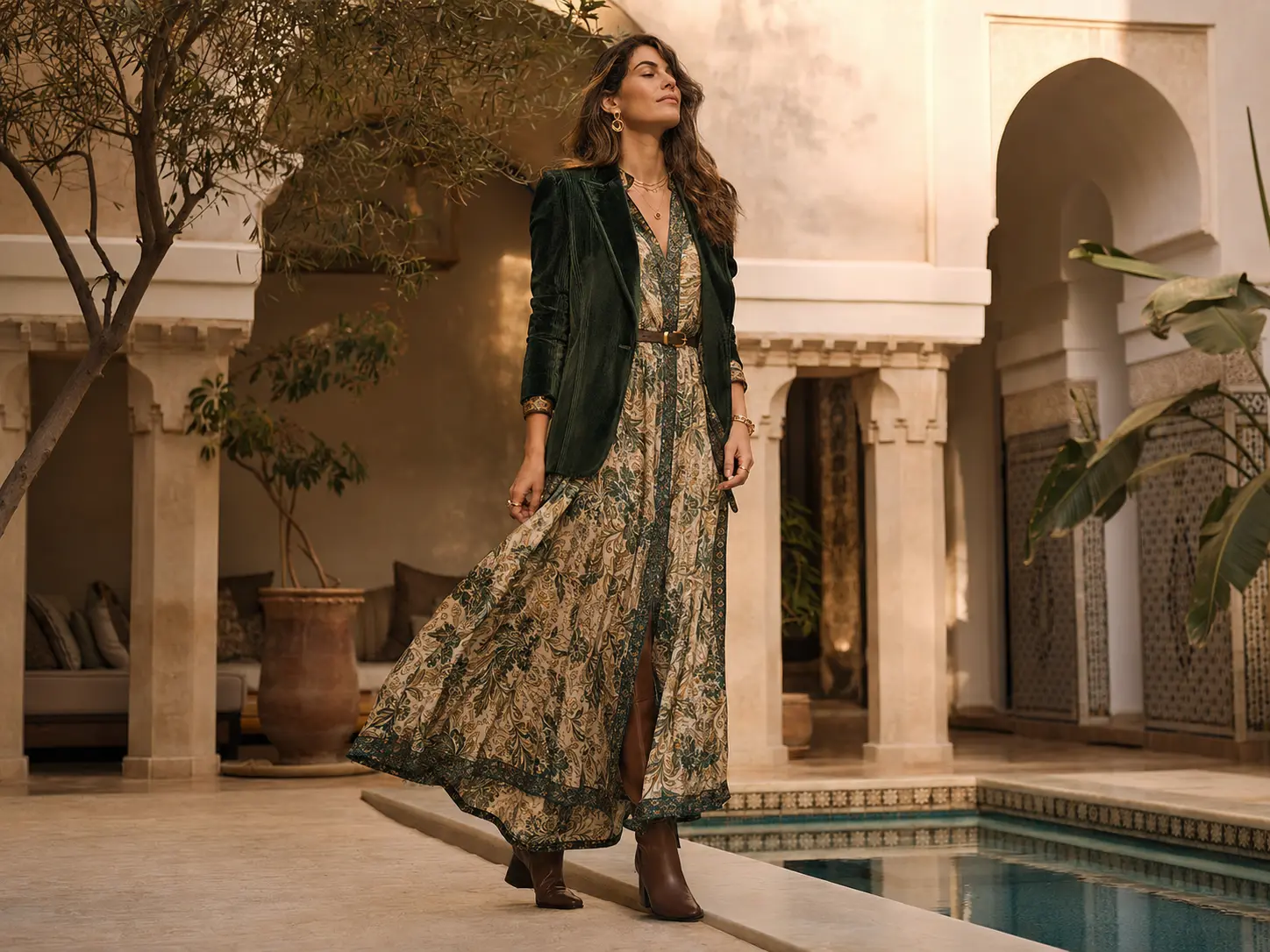 Silhouette représentative du Style bohème chic