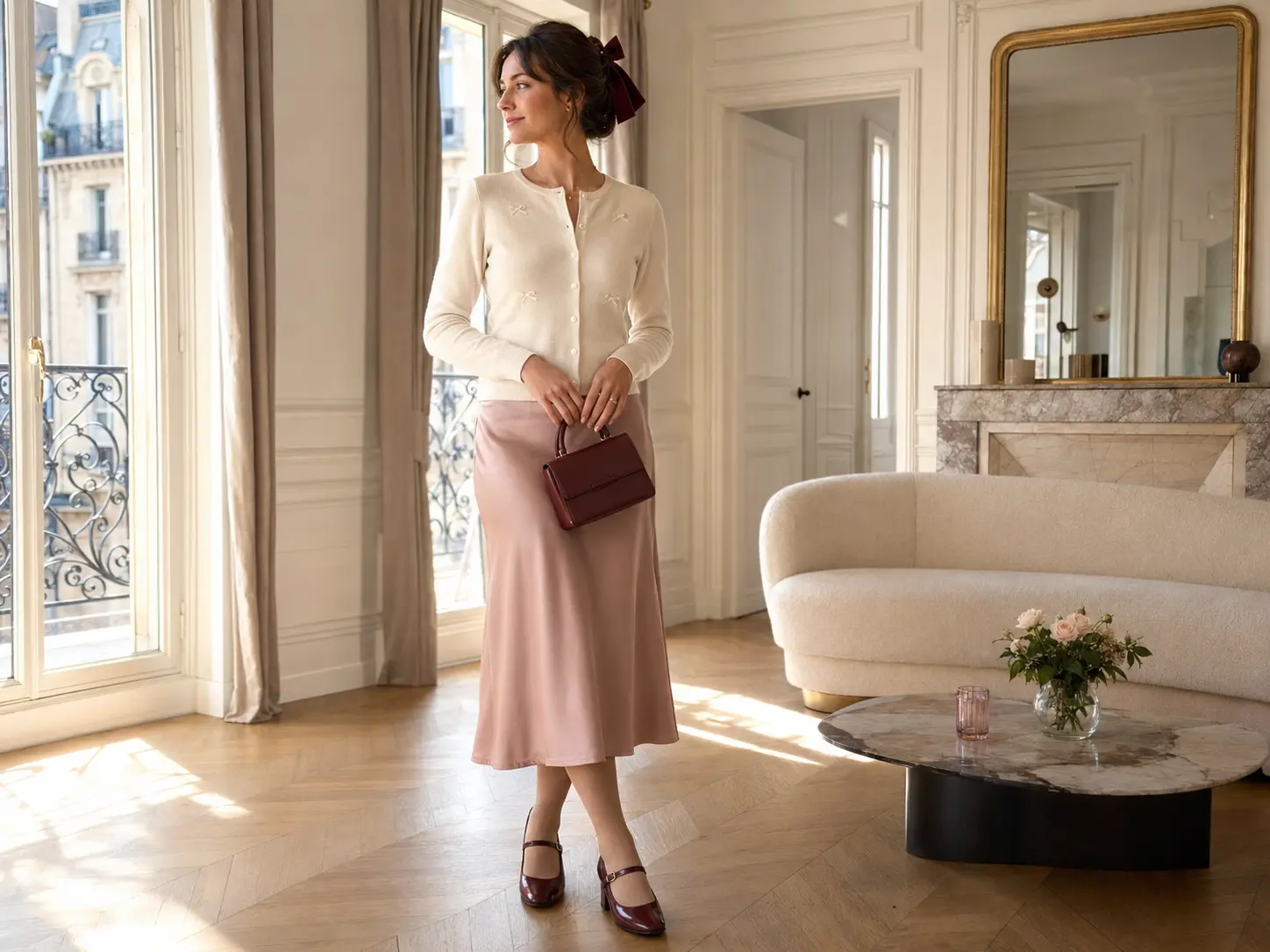 Silhouette représentative du Style coquette