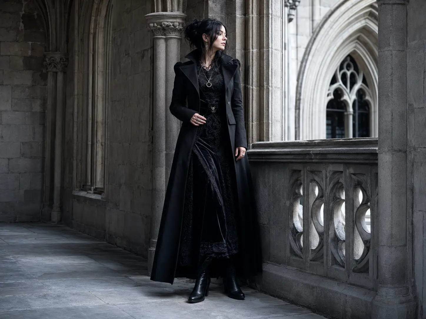 Silhouette représentative du Style gothique