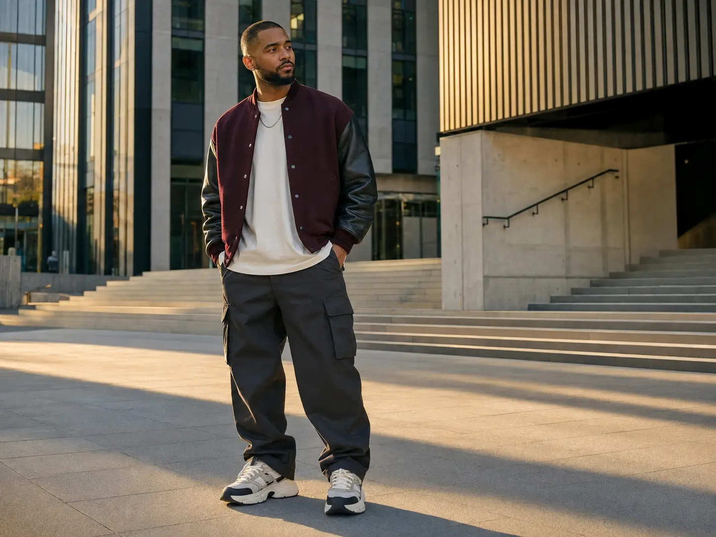 Silhouette représentative du Style hip-hop
