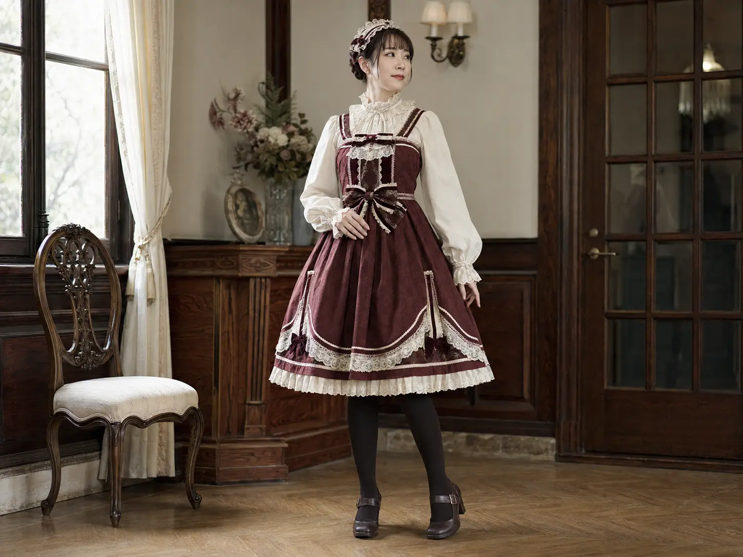 Silhouette représentative du Mode Lolita japonaise