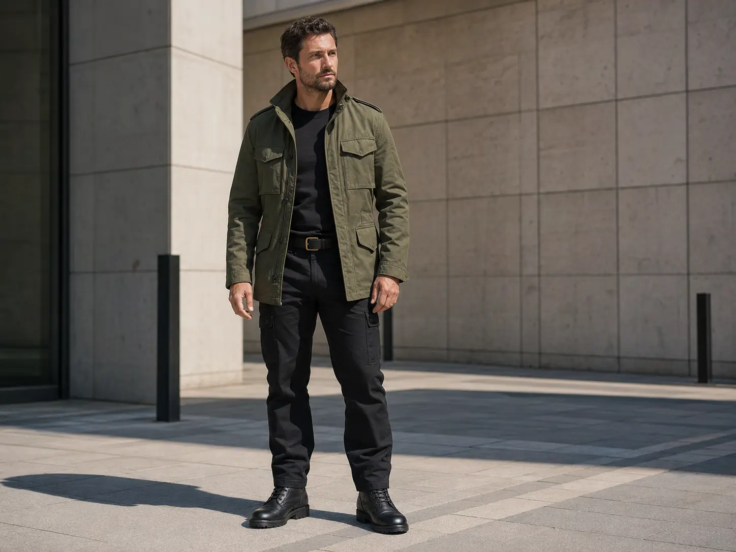 Silhouette représentative du Style militaire