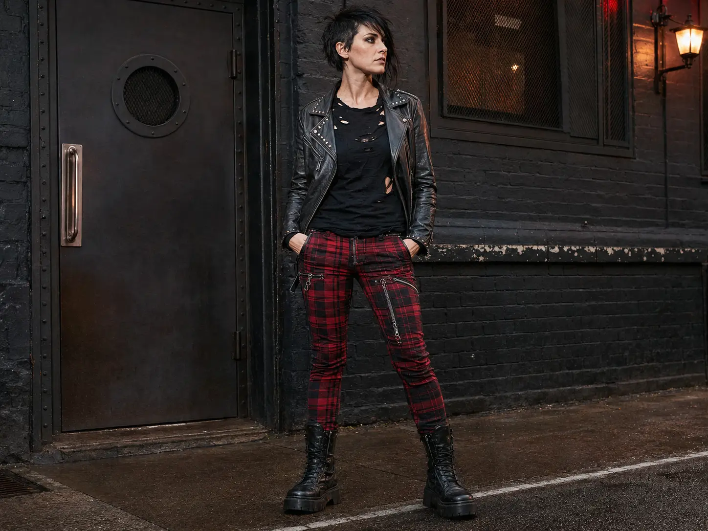Silhouette représentative du Style punk