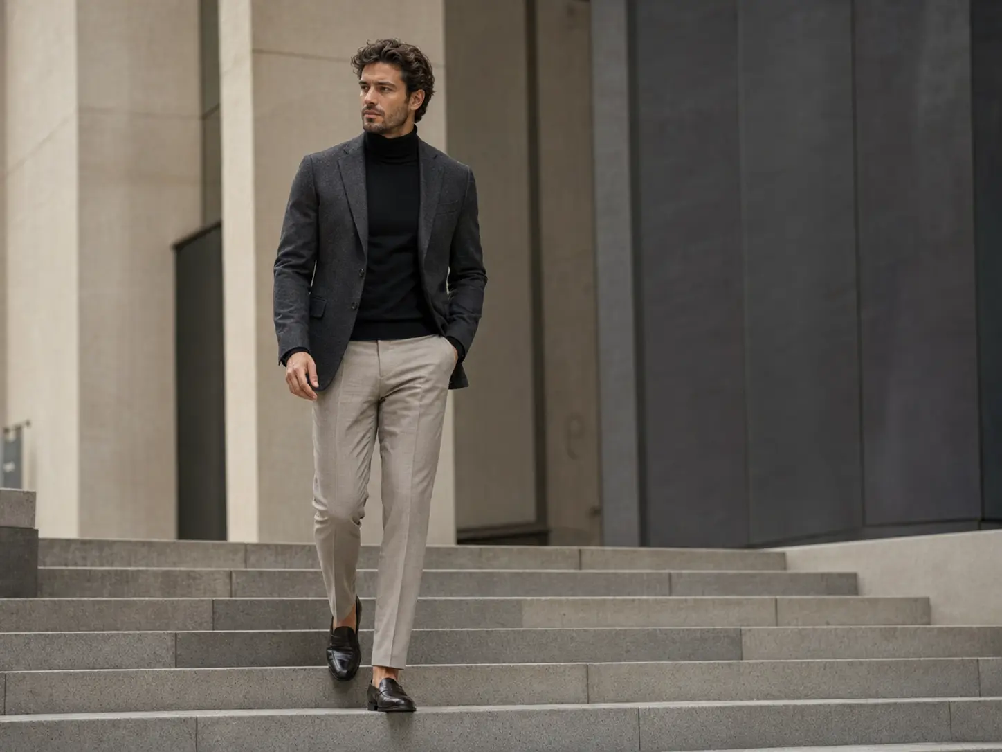 Silhouette urban chic contemporaine
